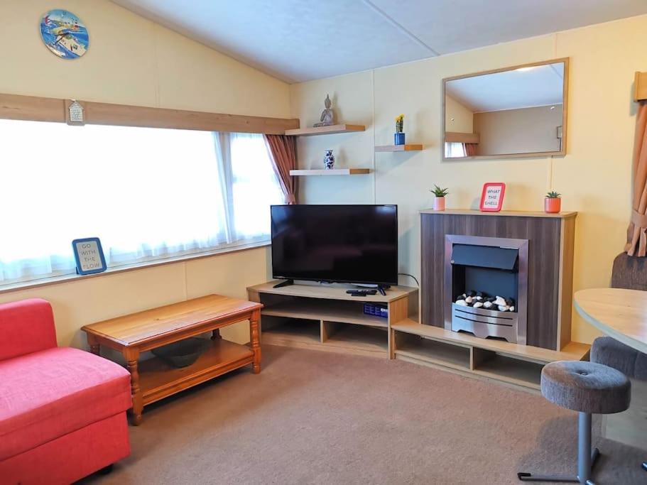 Charming Static Caravan 道利什 外观 照片