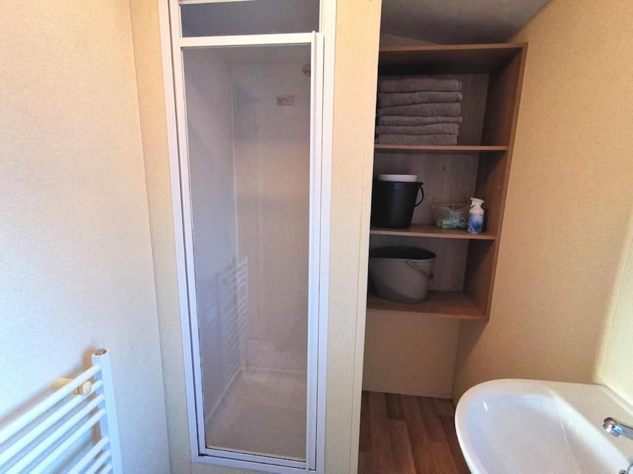 Charming Static Caravan 道利什 外观 照片