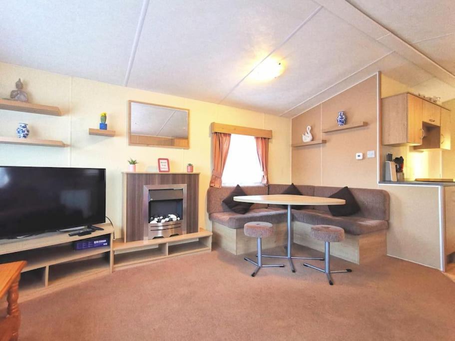 Charming Static Caravan 道利什 外观 照片